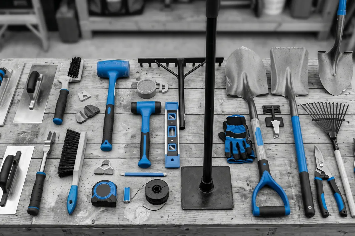 Tools and supplies from the Aurora Asphalt & Concrete online store