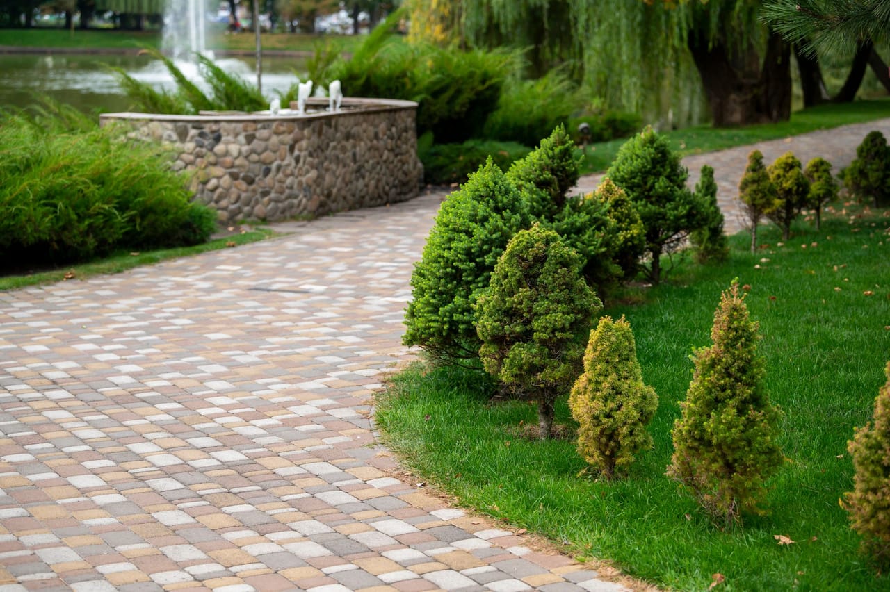 Paver Sidewalks