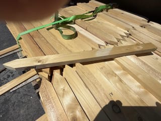 Wooden Stakes - 18in x 1in x 2in image 1